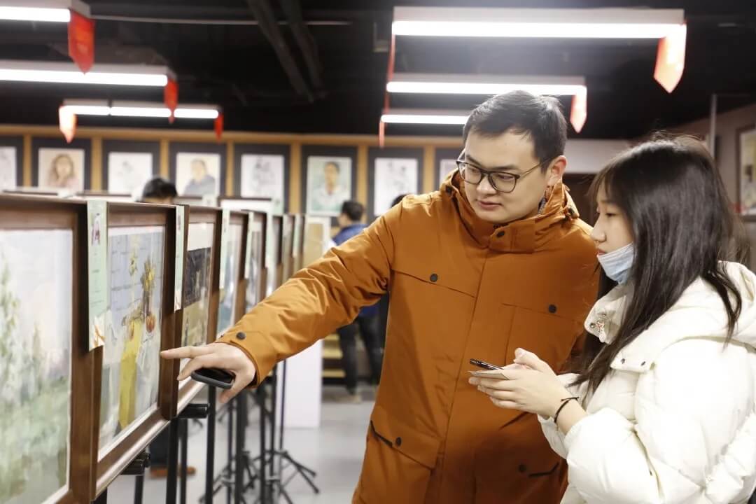 新年第一展，你打卡了嗎？江蘇畫室老師帶你來(lái)打卡！22